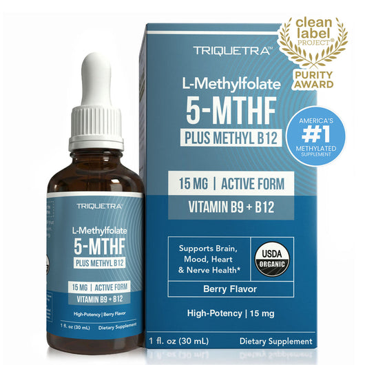L-Methylfolate (15 mg) Plus Methyl-B12